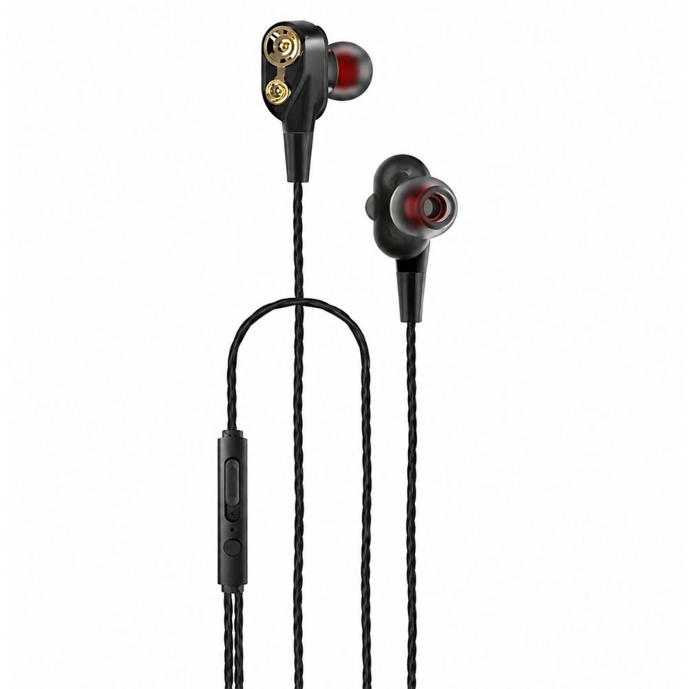 Tecno Hot Beats 3D Hifi 4 Hoparlörlü 3.5mm Jack Girişli Kablolu Mikrofonlu Kulaklık Siyah J2