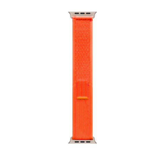 ScHitec 42-44mm Yeni Nesil Apple Uyumlu Akıllı Saat Kordonu Hasır Turuncu